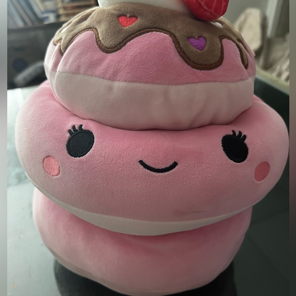 Squishmallows Pink Cupcake Plush